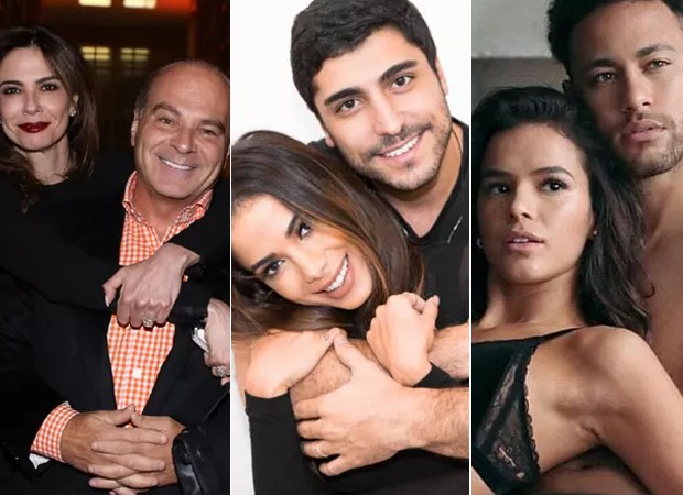 Luciana Gimenez, Marcelo de Carvalho, Thiago Magalhães, Anitta, Bruna Marquezine e Neymar (Foto: Reprodução/Instagram)