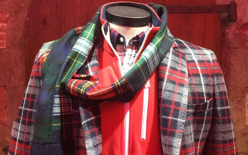 Tendência: o tartan é o rei dos xadrezes neste inverno - Harper's