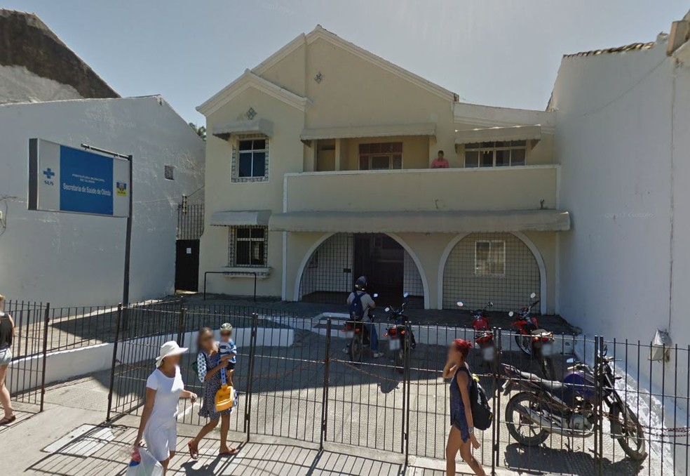 Secretaria de SaÃºde de Olinda fica na Rua do Sol, no bairro do Carmo â€” Foto: ReproduÃ§Ã£o/Google Street View