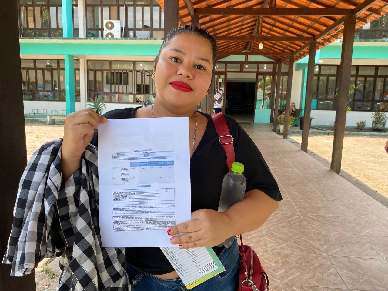 Estudantes chegam confiantes ao 1º dia de provas do Enem, em Macapá