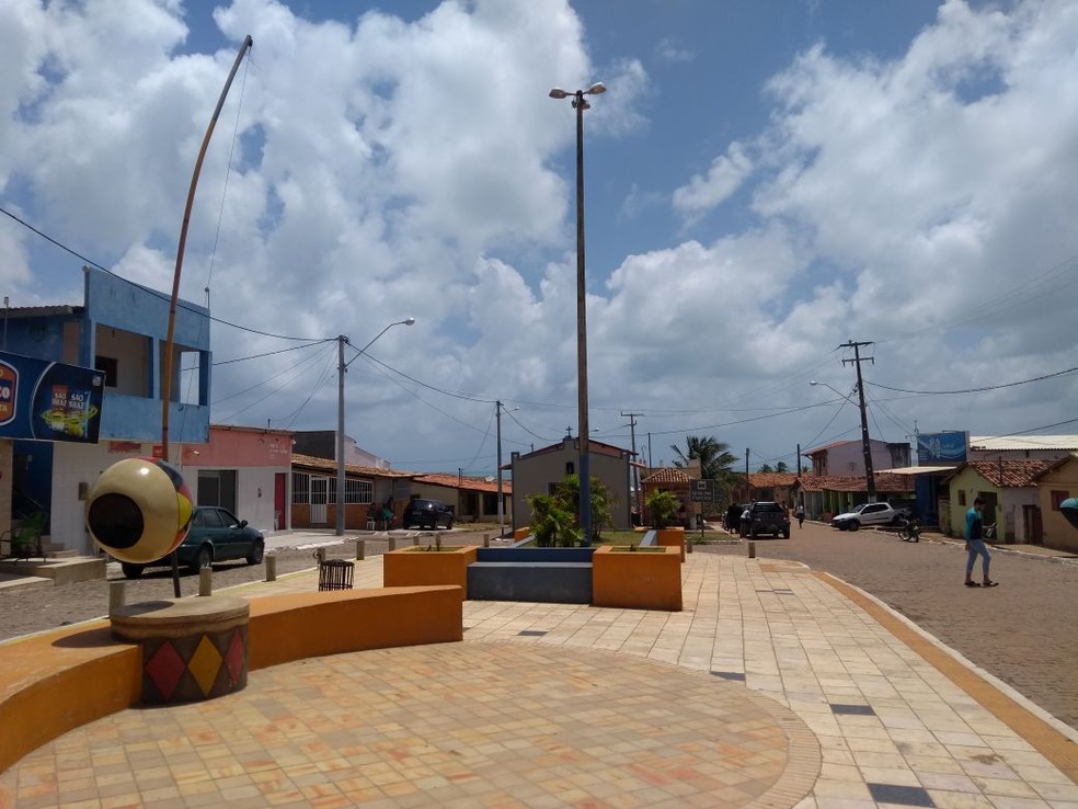 Comunidade Quilombola de SibaÃºma, no litoral Sul potiguar  (Foto: Lucas Cortez/G1)