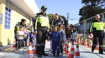Atividades lúdicas e respeito marcam o Maio Amarelo 