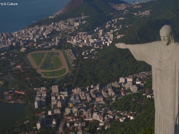Abertura do &quot;Além do mapa&quot; no Rio, lançado pelo Google (Foto: Reprodução)