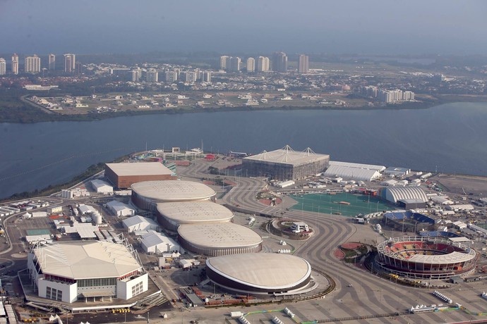 Rio 2016 Parque Olímpico vista aérea (Foto: Olympic.org/Divulgação)