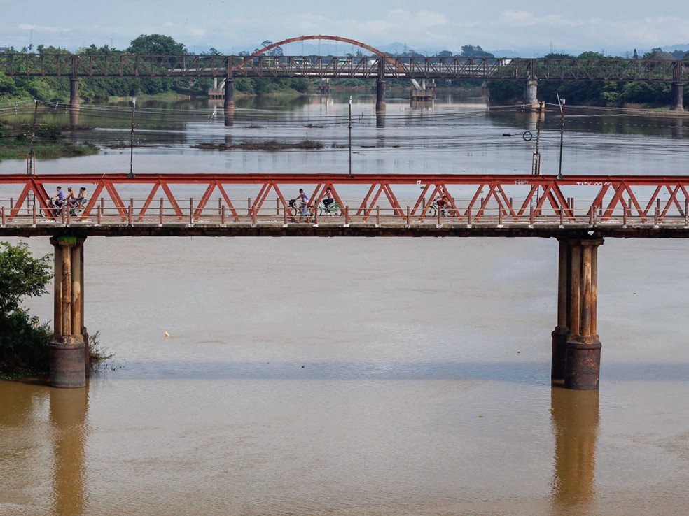 Defesa Civil segue em estágio de atenção desde a última terça, quando detectou alteração no nível do rio — Foto: Scheila Leal/Prefeitura de Campos