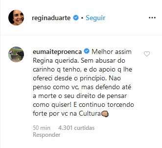 Maitê Proença se pronuncia (Foto: Reprodução / Instagram)