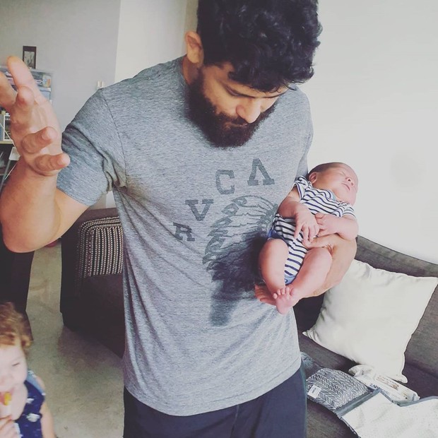 Ex-campeã do UFC, Miesha Tate dá à luz segundo filho no banheiro de casa (Foto: Reprodução/Instagram)