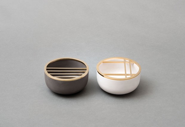 Objetos de cerâmica minimalistas (Foto: Divulgação)
