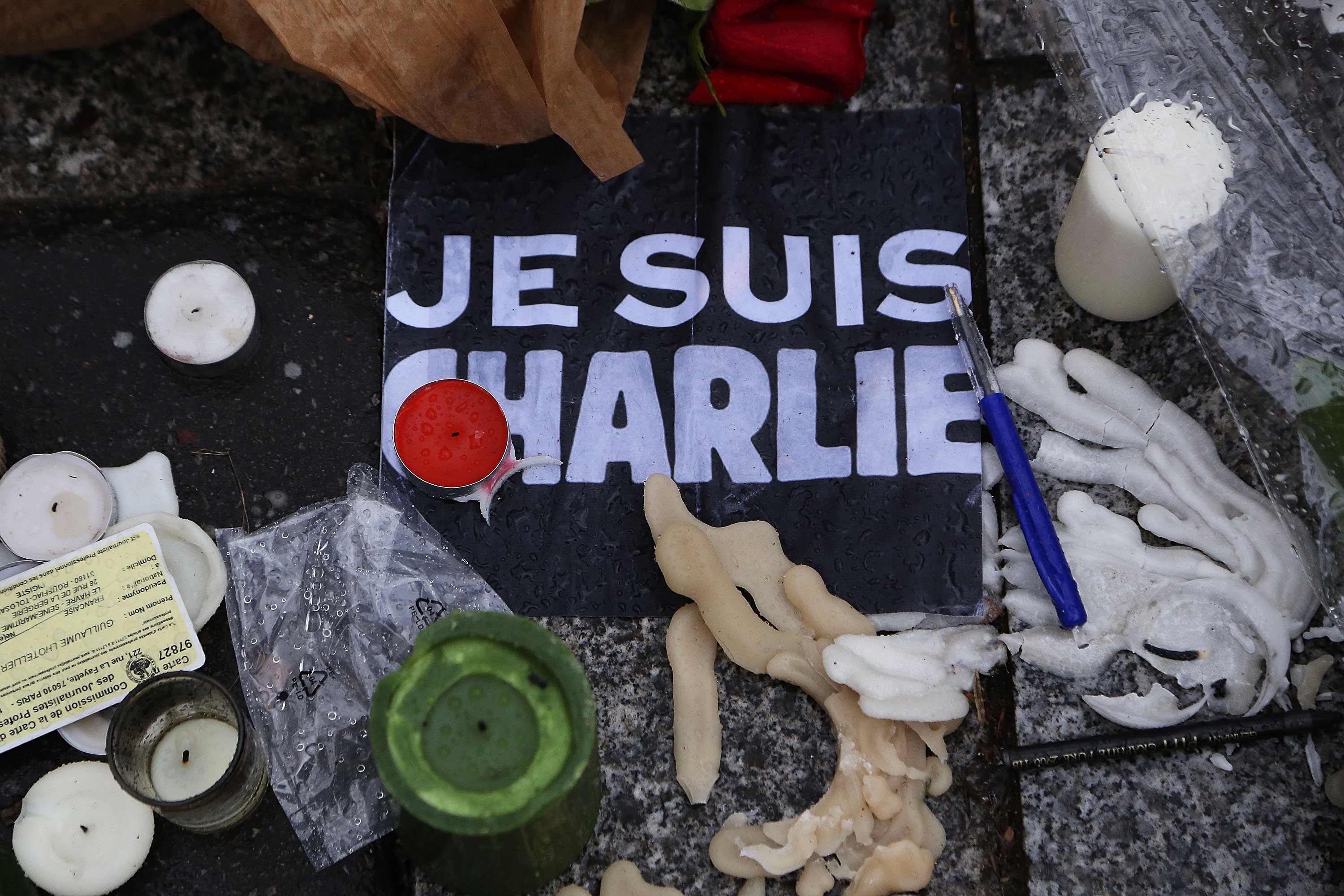 Homenagem ao Charlie Hebdo (Foto: Getty Images)