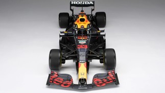 Réplica de carro de Max Verstappen do GP de Abu Dhabi — Foto: Divulgação