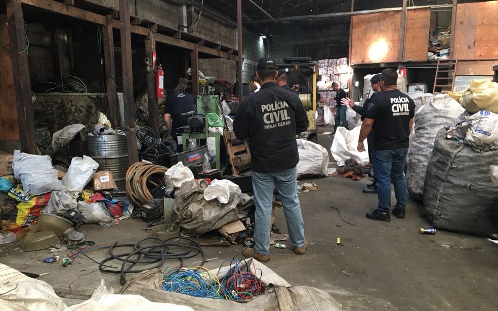 Sete Suspeitos De Participar De Esquema De Roubo E Venda De Fios De Cobre Sao Presos Na Grande Bh Minas Gerais G1