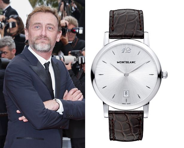 Diretor e ator Jean-Paul Rouve vestiu o relógio Montblanc Star Classique na première de 'Ma Loute' (Foto: Divulgação)