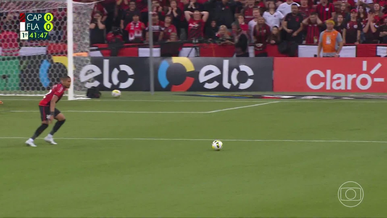 Athletico-PR x Flamengo - Melhores Momentos do 1&ordm; Tempo