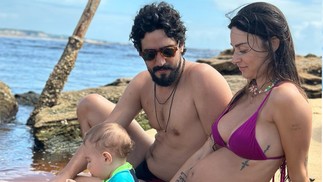 Renato Góes e Thaila Ayala, pais de Francisco, esperam Tereza — Foto: Reprodução/Instagram