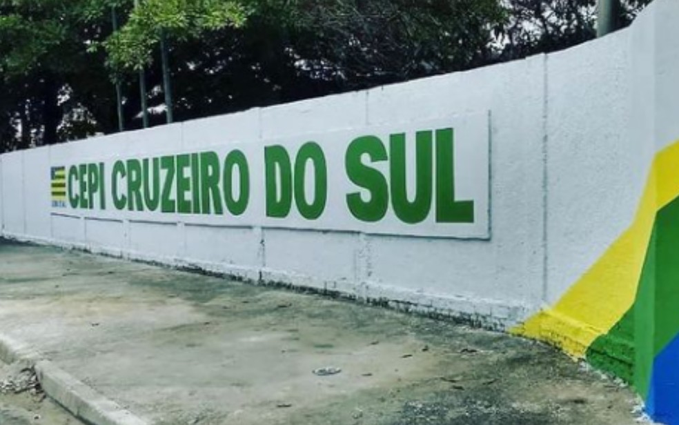 Centro de Ensino em Período Integral (Cepi) Cruzeiro do Sul, em Aparecida de Goiânia — Foto: Reprodução/Instagram