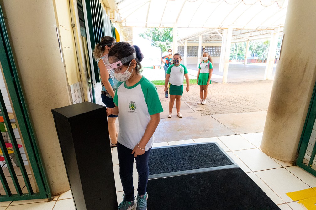 Aulas serão retomadas com protocolo de segurança contra a Covid-19 em Santa Bárbara — Foto: Divulgação/ Santa Bárbara d'Oeste