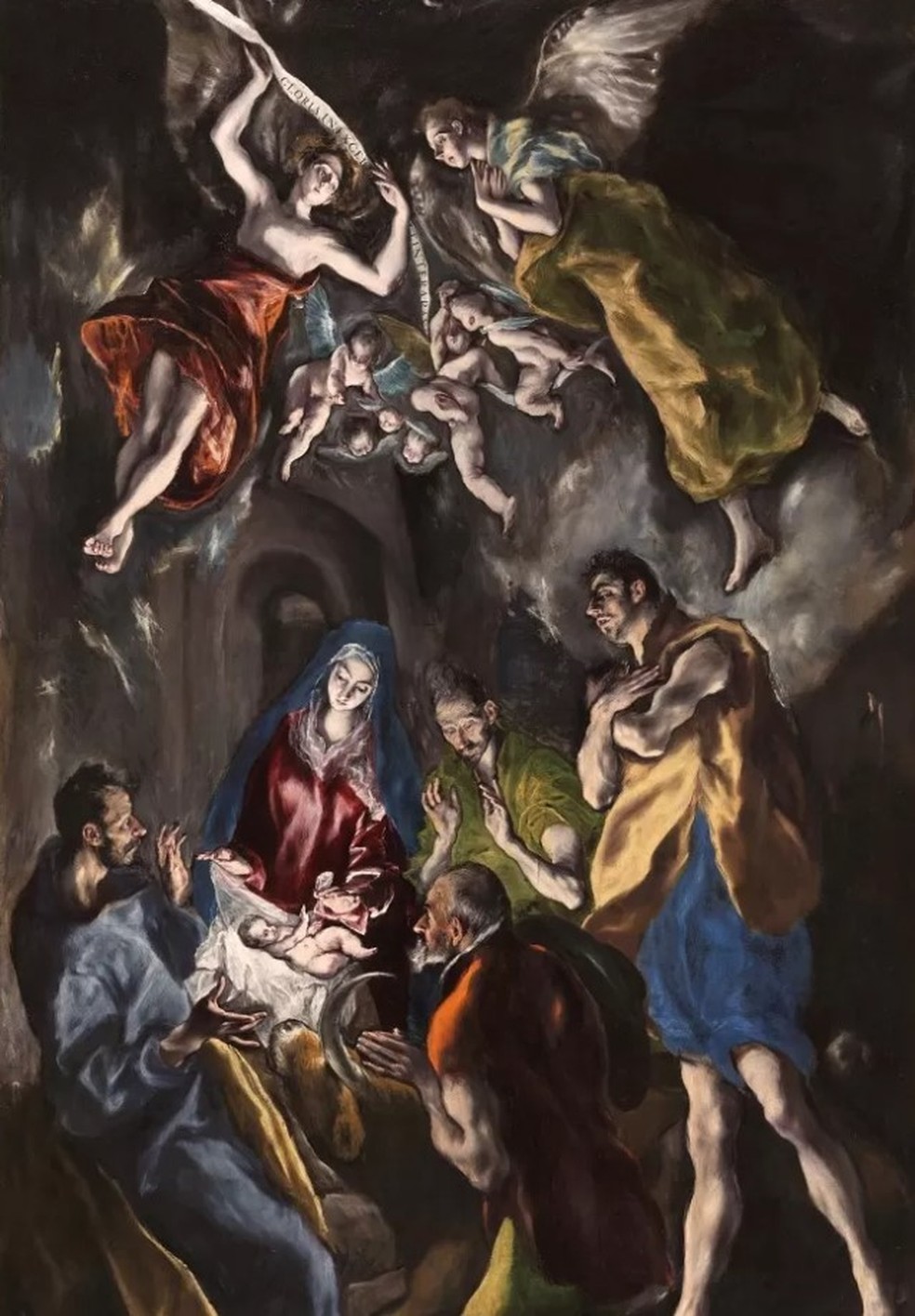 Adoração dos Magos, de El Greco — Foto: Wikicommons
