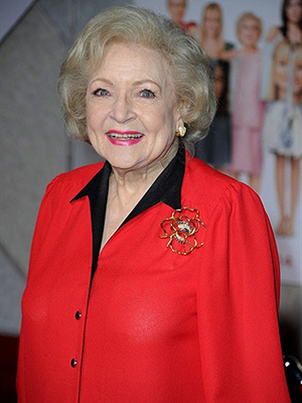 A atriz Betty White — Foto: AFP