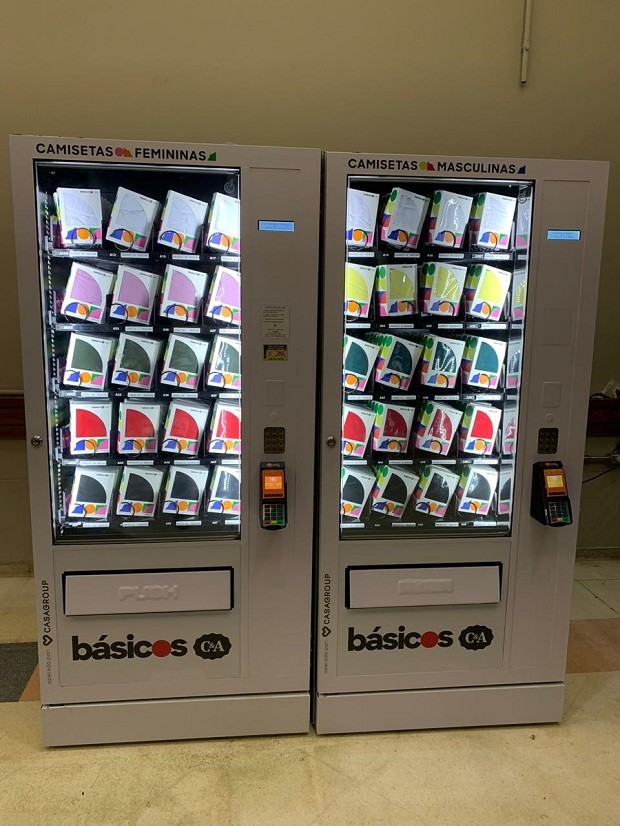 Vending Machine da C&A no Extra Anchieta (Foto: Divulgação)