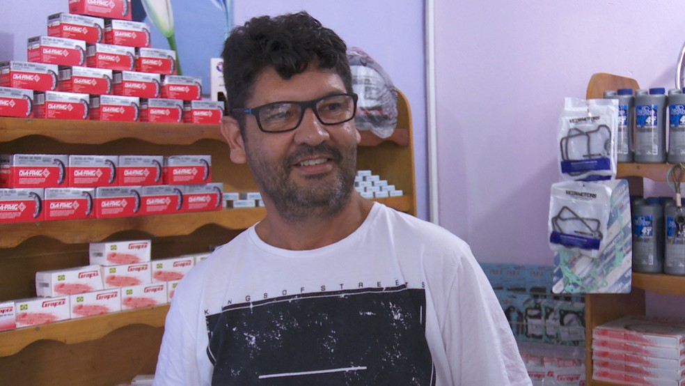Mecânico fala sobre a criação em Ariquemes (Foto: Rede Amazônica/Reprodução)