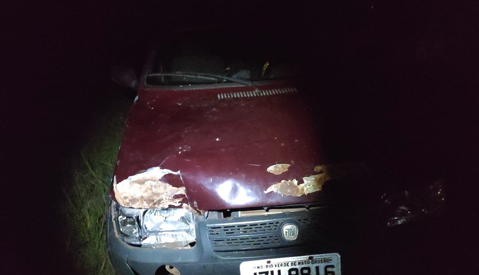 Veículo usado por suspeito no momento do atropelamento, afirma investigação — Foto: Polícia Civil/Divulgação