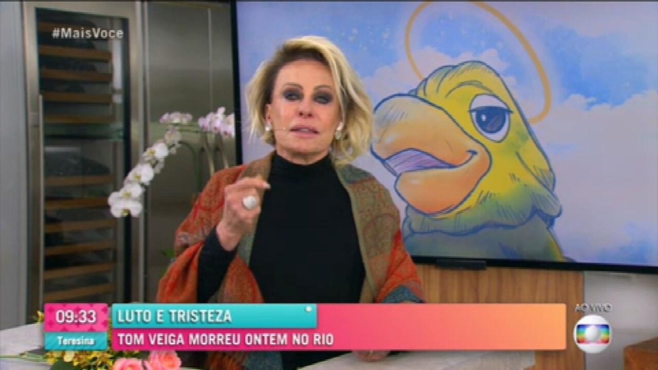 Ana Maria sobre Tom Veiga: 'É como uma mãe que perde um filho'