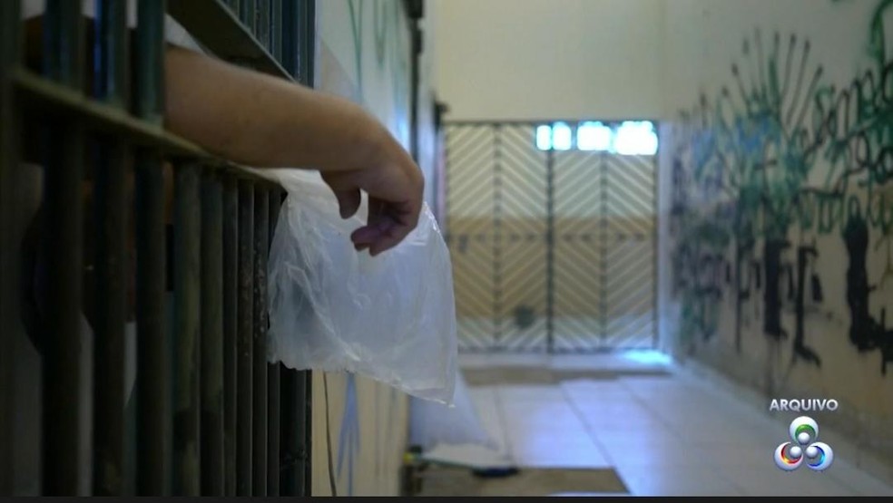 Maior presídio do Acre tem 12 policiais penais e dois detentos diagnosticados com Covid-19 — Foto: Reprodução/Rede Amazônica Acre 