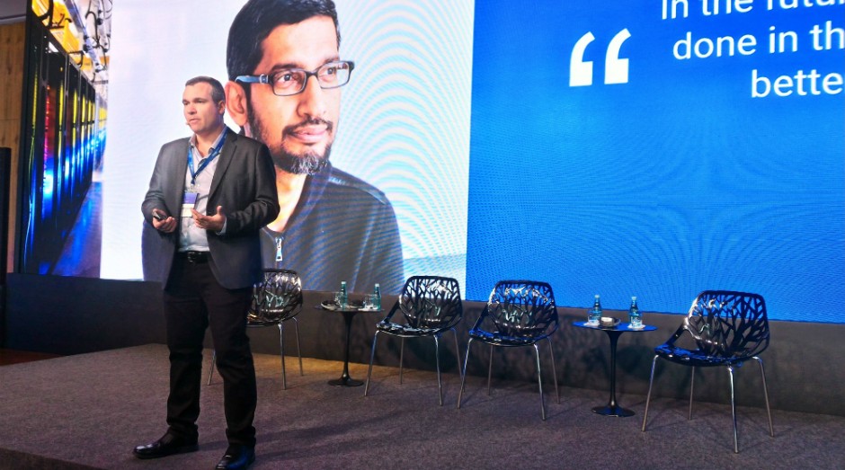 Fábio Andreotti, diretor de Google Cloud Plataform do Google Brasil (Foto: Filipe Oliveira)