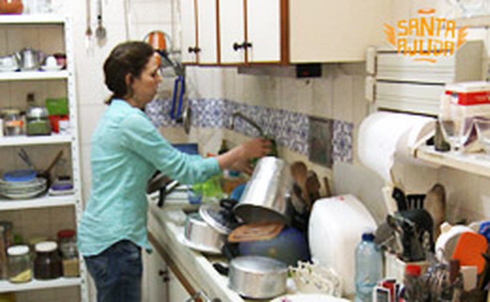 Santa Ajuda Mostra Como Organizar Uma Cozinha Baguncada Santa Ajuda Gnt