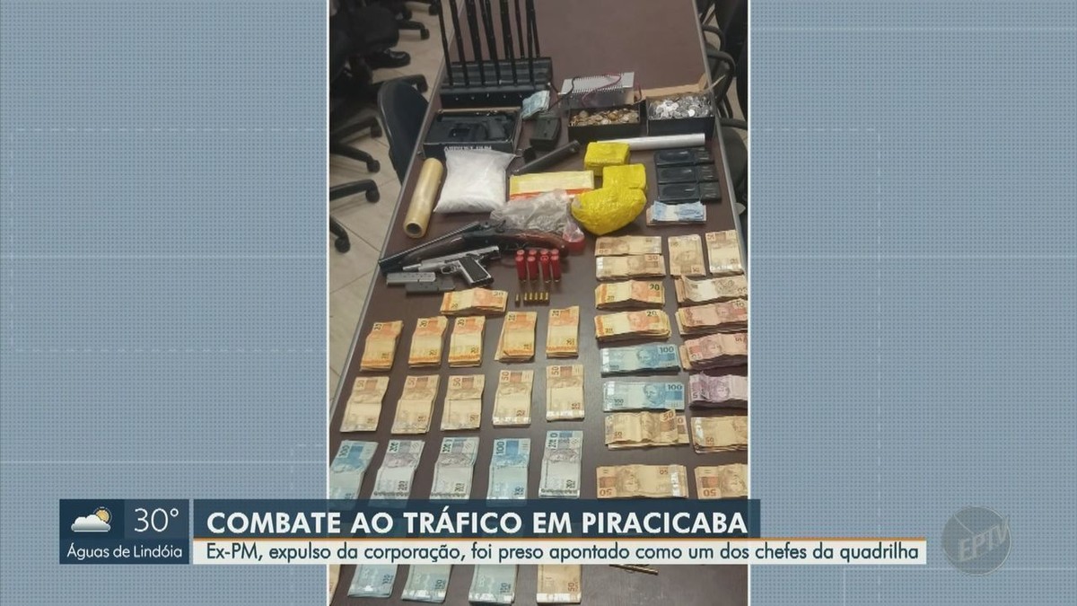 Ex Pm Preso Em Operação Contra O Tráfico De Drogas Em Piracicaba é