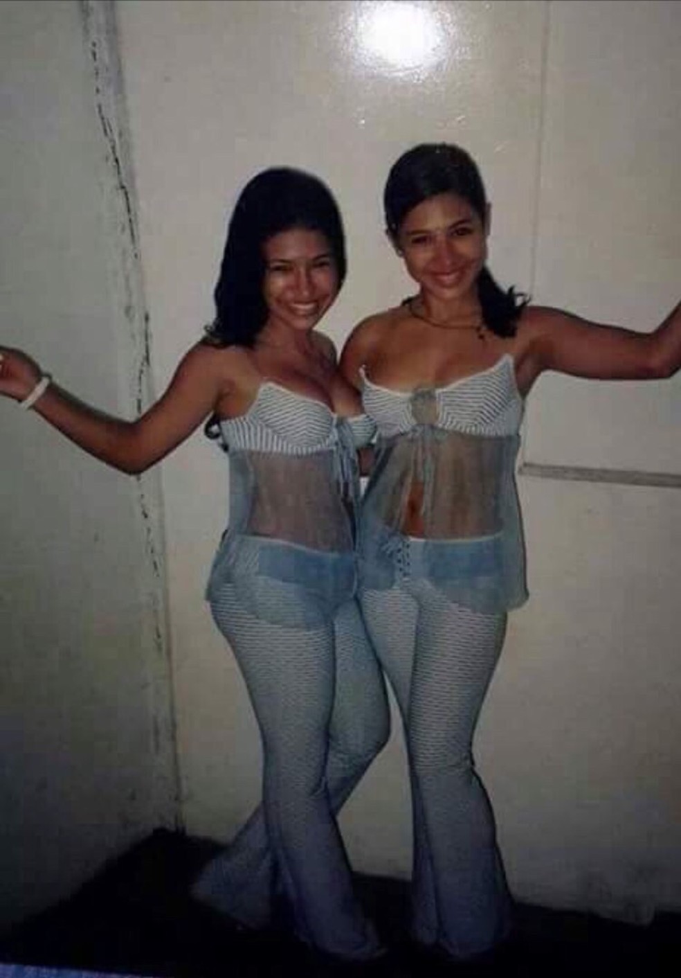 Simone & Simaria mostram fotos da infância e juventude nos bastidores do 'Tamanho Família' — Foto: Arquivo pessoal