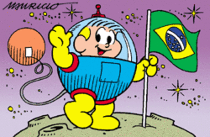 Astronauta, personagem dos quadrinhos de Mauricio de Sousa (Foto: Reprodução)