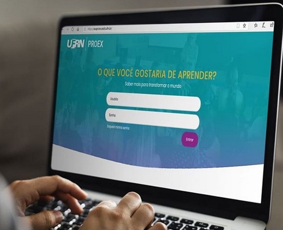 UFRN oferece cursos online e gratuitos para qualificação de professores  — Foto: Divulgação
