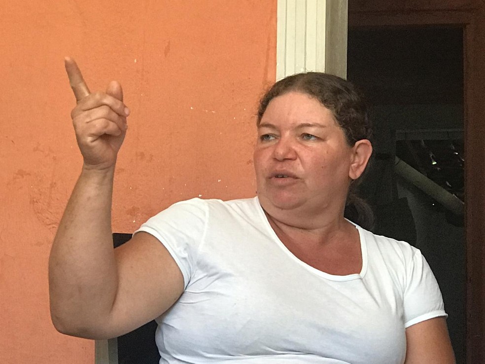 Edilma Pinheiro dos Santos, uma das pessoas que foi impactada pela transposição do Rio São Francisco — Foto: Arquivo Pessoal/Clarissa Marques