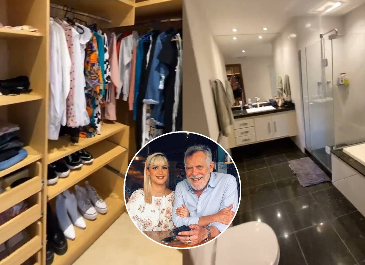 Carolynne Junger, noiva de José de Abreu, mostra suíte da nova casa e closet (Foto: Reprodução/Instagram)