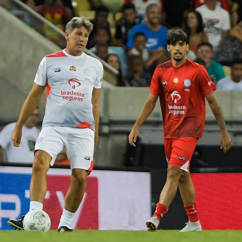 Renato Ga&uacute;cho no Jogo das Estrelas &mdash; Foto: Bob Paulino 