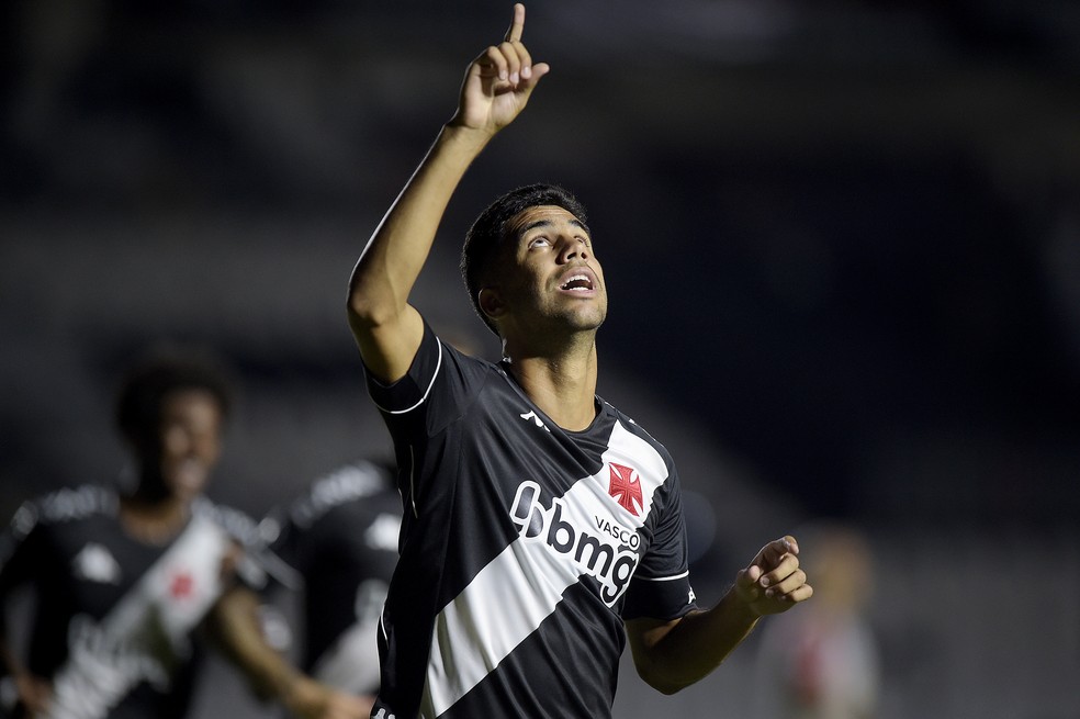 Tiago Reis fez o único gol do jogo contra o Caracas — Foto: Staff Images / CONMEBOL