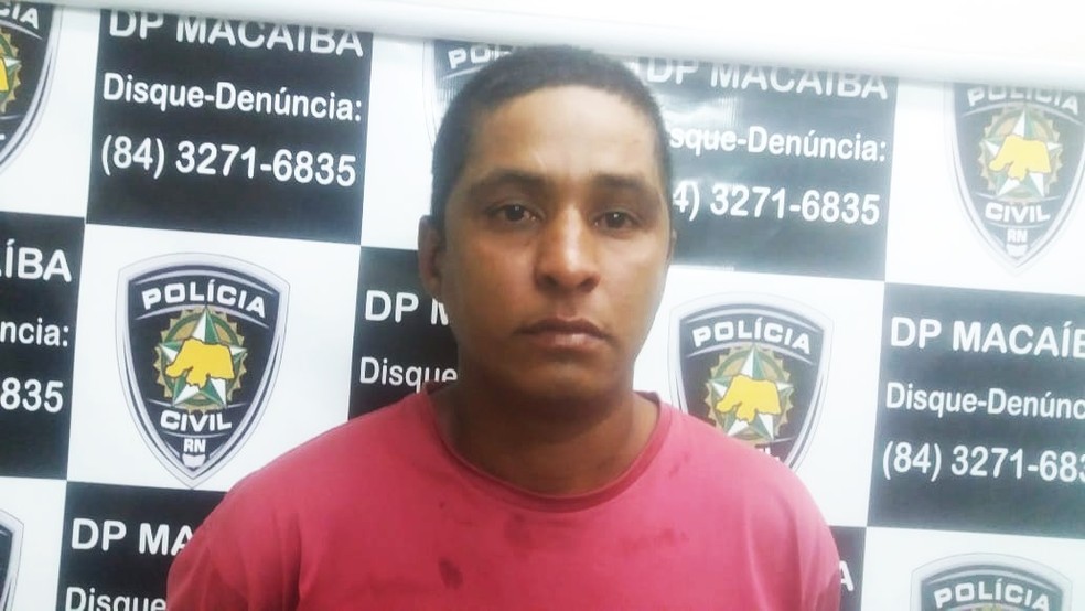  Josuel de Oliveira confessou o crime â€” Foto: PolÃ­cia Civil do RN/DivulgaÃ§Ã£o