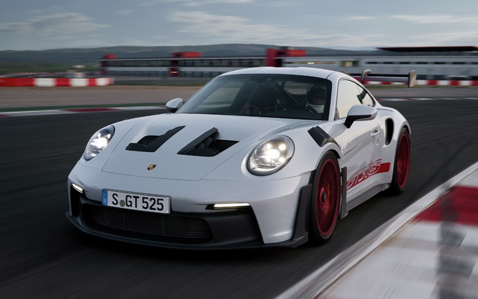 Porsche 911 GT3 RS é o carro mais caro da marca no Brasil — Foto: Divulgação