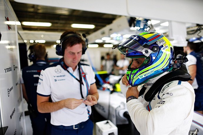 Em dia discreto da Williams, Felipe Massa fez o décimo melhor tempo no segundo treino (Foto: Divulgação)
