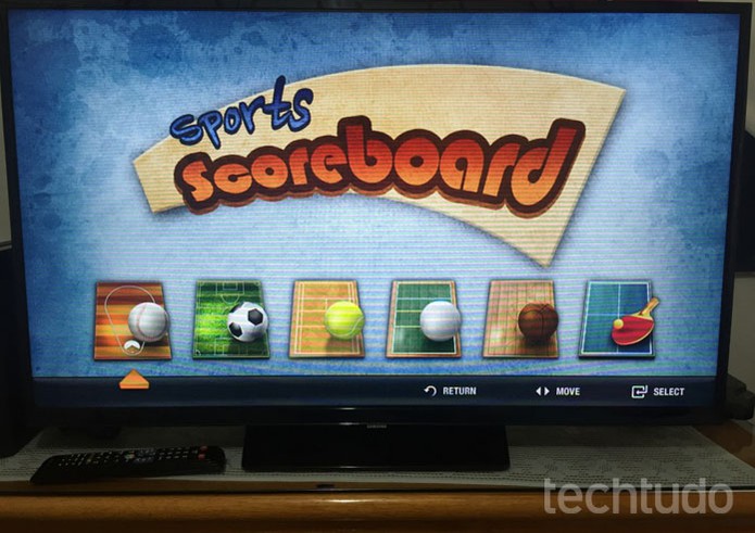 Aprenda a baixar apps em uma Smart TV da Samsung (Foto: Lucas Mendes/TechTudo)