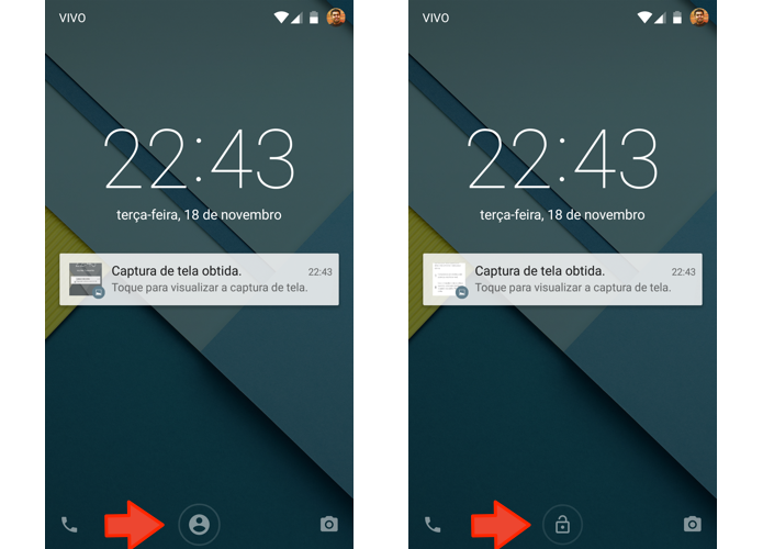 Desbloqueie o smartphone com sua face (Foto: Reprodução/Paulo Alves)