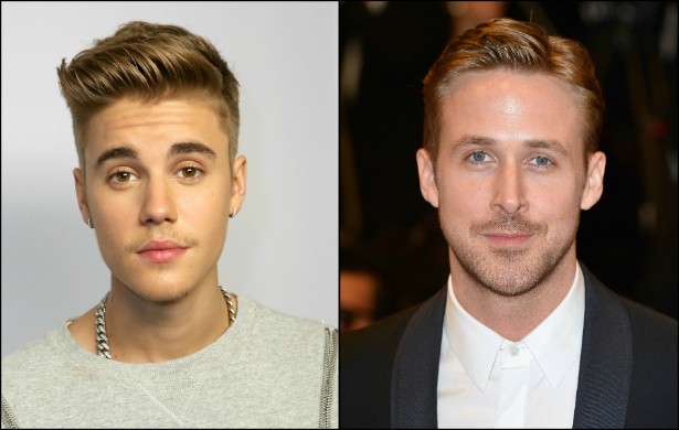 Aliás, Ryan Gosling tem outro parente popstar: Justin Bieber. O ator e o cantor são primos de 11º grau. (Foto: Getty Images)