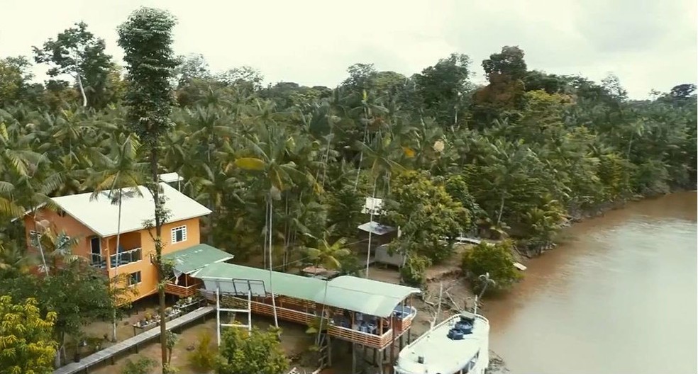 Comunidade São José do Rio Maniva, no meio da Amazônia, aproveita diversidade florestal para crescer economicamente — Foto: Reprodução/Rede Amazônica