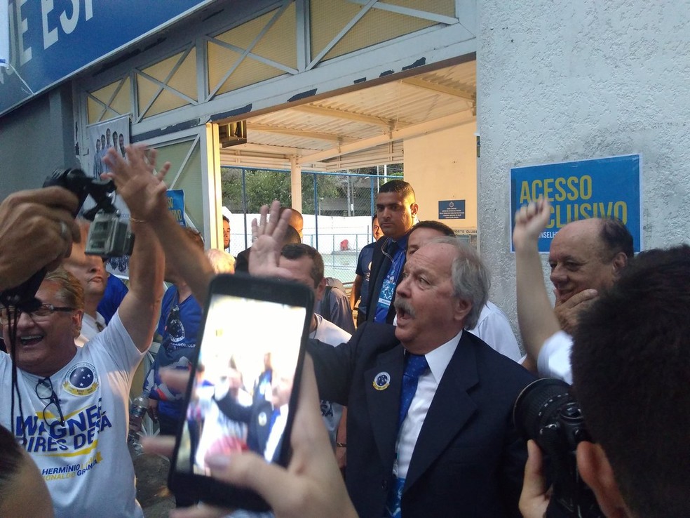 Wagner Pires de Sá foi eleito para assumir a presidência do Cruzeiro a partir de 2018 (Foto: Thaynara Amaral)