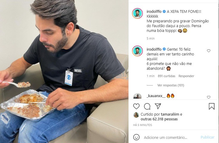 Rodolffo faz pedido a seguidores no Instagram (Foto: Reprodução/Instagram)