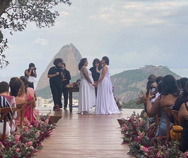 Lela Gomes e Gabi Di Mello se casam no Rio (Foto: Reprodução/Instagram)