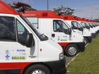 Novas ambulâncias do Samu são entregues para 18 cidades baianas