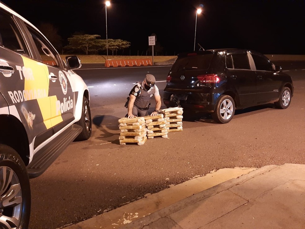 Ocorrência foi na noite deste sábado, em Presidente Venceslau — Foto: Polícia Militar Rodoviária 