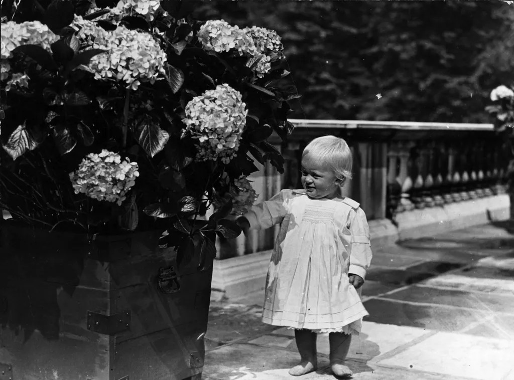 Príncipe Phillip quando criança na Grécia (1922) (Foto: Getty Images)